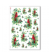 CHRISTMAS-0073. Carta di riso Natale per decoupage.