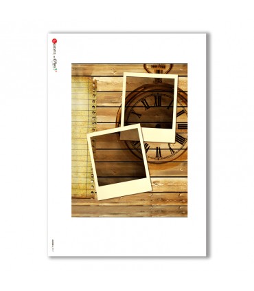 ALBUM-L-0017. Carta di riso album per decoupage.