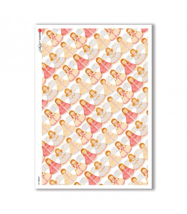 PATTERN-0051. Carta di riso texture per decoupage.