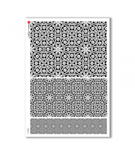 PATTERN-0121. Papel de Arroz texture para decoupage.