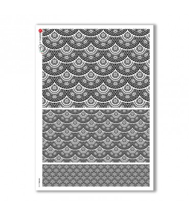 PATTERN-0122. Papel de Arroz texture para decoupage.