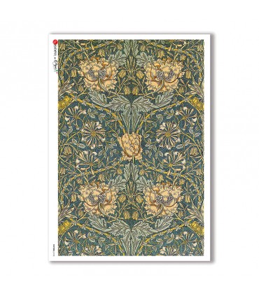 PATTERN-0130. Carta di riso texture per decoupage.