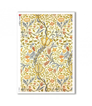 PATTERN-0132. Papel de Arroz texture para decoupage.