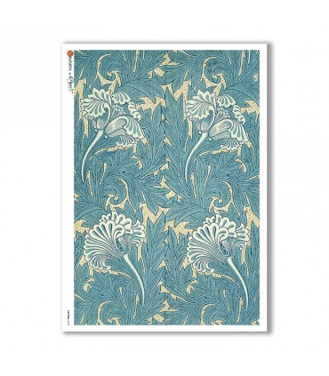 PATTERN-0133. Papel de Arroz texture para decoupage.