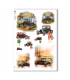 VEHICLES-0001. Carta di riso veicoli per decoupage.