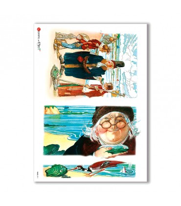 TALES-0011. Tales Rice paper  for the decoupage.