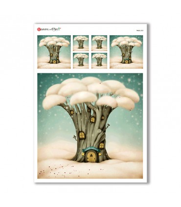 TALES-0028. Papel de Arroz cuentos para decoupage.