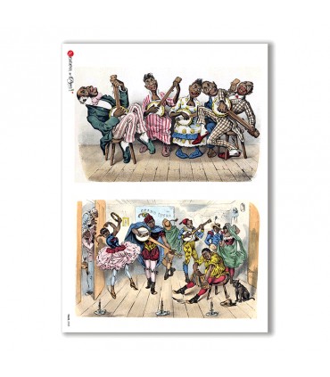 TALES-0033. Carta di riso fiabe per decoupage.