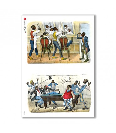 TALES-0035. Carta di riso fiabe per decoupage.