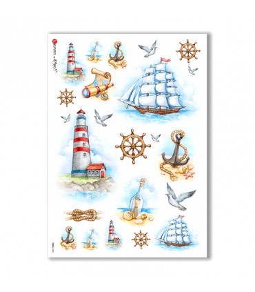 VIEWS-0002. Landscape Rice paper  for the decoupage.