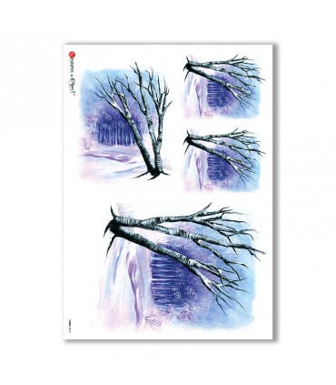 VIEWS-0014. Papel de Arroz paisajes para decoupage.