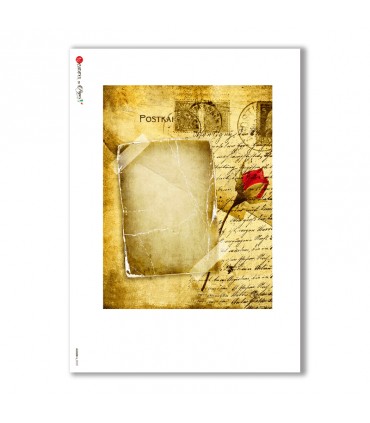 ALBUM-L-0020. Rice Paper album for decoupage.