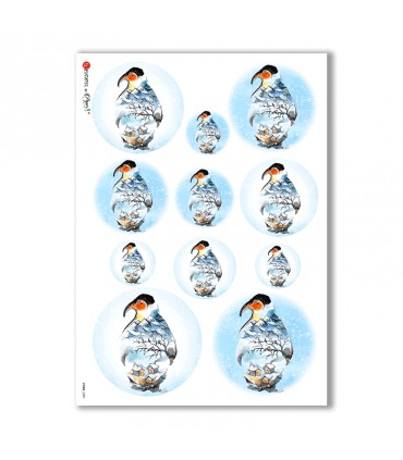 VIEWS-0080. Landscape Rice paper  for the decoupage.