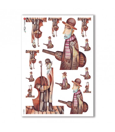 SCENE-0018. Pictorial Rice Paper for decoupage.