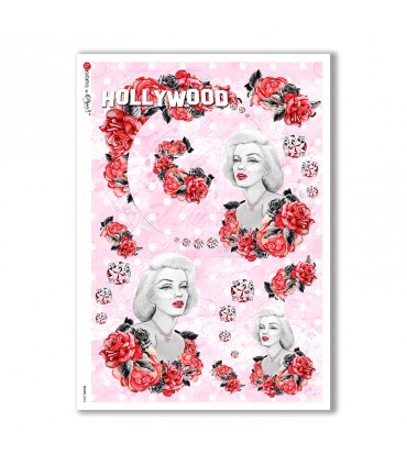 SCENE-0033. Pictorial Rice Paper for decoupage.