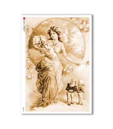 SCENE-0044. Pictorial Rice Paper for decoupage.