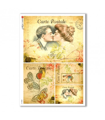 SCENE-0052. Pictorial Rice Paper for decoupage.