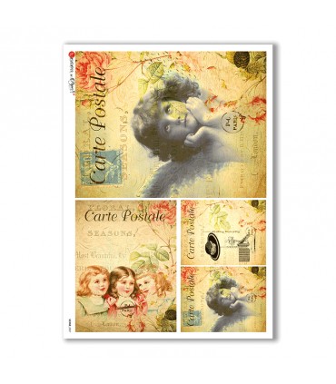 SCENE-0057. Pictorial Rice Paper for decoupage.