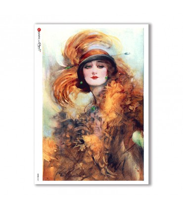 SCENE-0067. Papel de Arroz pictórico para decoupage.