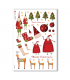 CHRISTMAS-0123. Carta di riso Natale per decoupage.
