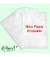 Printable rice paper