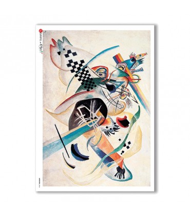 ARTWORK-0066. Papel de Arroz obras de arte para decoupage.