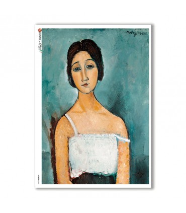 ARTWORK-0069. Carta di riso opere d'arte per decoupage.