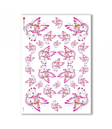 BABY-0058. Carta di riso bambini per decoupage.