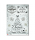 CHRISTMAS-0285. Carta di riso vittoriana Natale per decoupage.