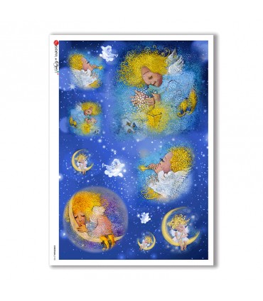 CHRISTMAS-0132. Christmas Rice Paper for decoupage.