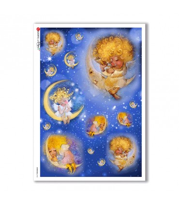 CHRISTMAS-0133. Christmas Rice Paper for decoupage.