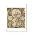 OLD-MAPS-0034. Carta di riso mappe antiche per decoupage.