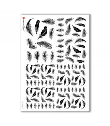 OLD OBJECTS-0007. Carta di riso oggetti vintage per decoupage.