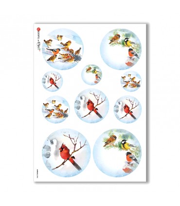 ANIMALS-0056. Animals Rice Paper for decoupage.