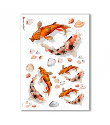 ANIMALS-0111. Animals Rice Paper for decoupage.