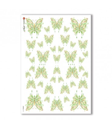 ANIMALS-0120. Carta di riso animali per decoupage.