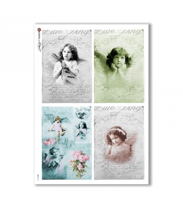 CULT-0141. Carta di riso sacra per decoupage.