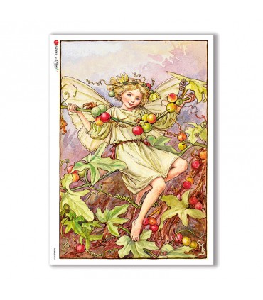 FAIRIES-0055. Papel de Arroz hadas para decoupage.