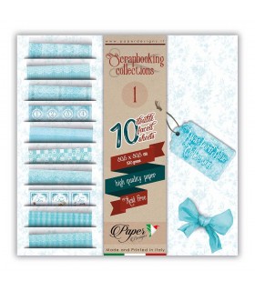 IWASBORNBLUE_COLLECTION. Scrapbooking colección