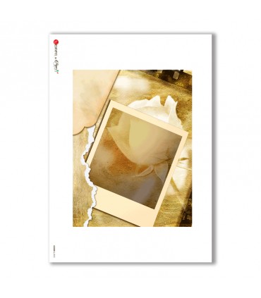 ALBUM-L-0025. Rice Paper album for decoupage.