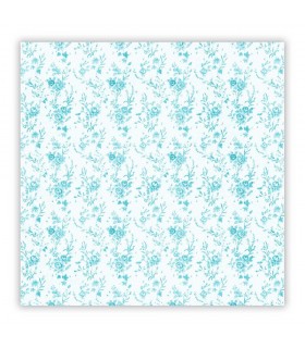 IWASBORNBLUE. Scrapbooking foglio singolo