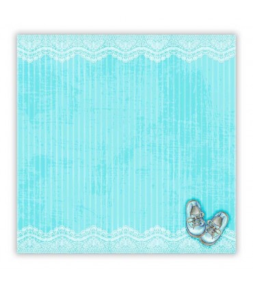 IWASBORNBLUE - 002. Scrapbooking one sheet