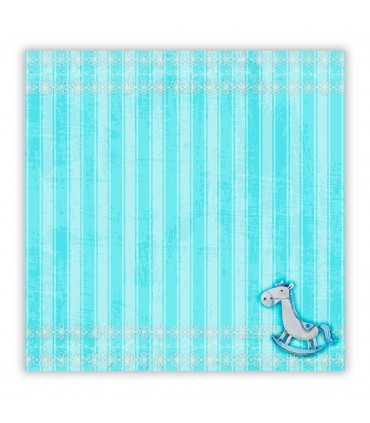 IWASBORNBLUE - 009. Scrapbooking foglio singolo