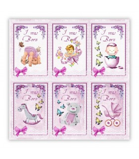 IWASBORNPINK - 008. Scrapbooking foglio singolo