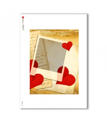 ALBUM-L-0026. Carta di riso album per decoupage.