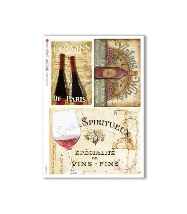 COUNTRY-0056. Papel de Arroz country para decoupage.