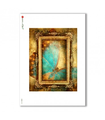 ALBUM-L-0028. Carta di riso album per decoupage.