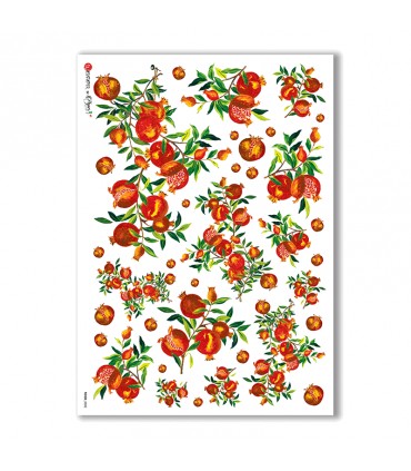 FOOD-0032. Carta di riso cucina per decoupage.