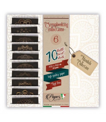 MANDALA COLLECTION. Scrapbooking collection