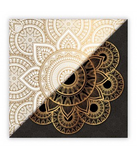 MANDALA - 001. Scrapbooking foglio singolo